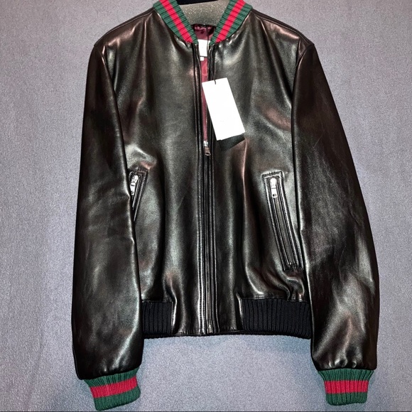 gucci leather jackets